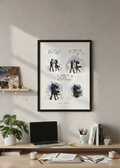 Consigue el Art Print "Idilio" en A3. Una obra inspirada en la canción de Willie Colón que captura la magia del romance. Calidad de autor y envío seguro.