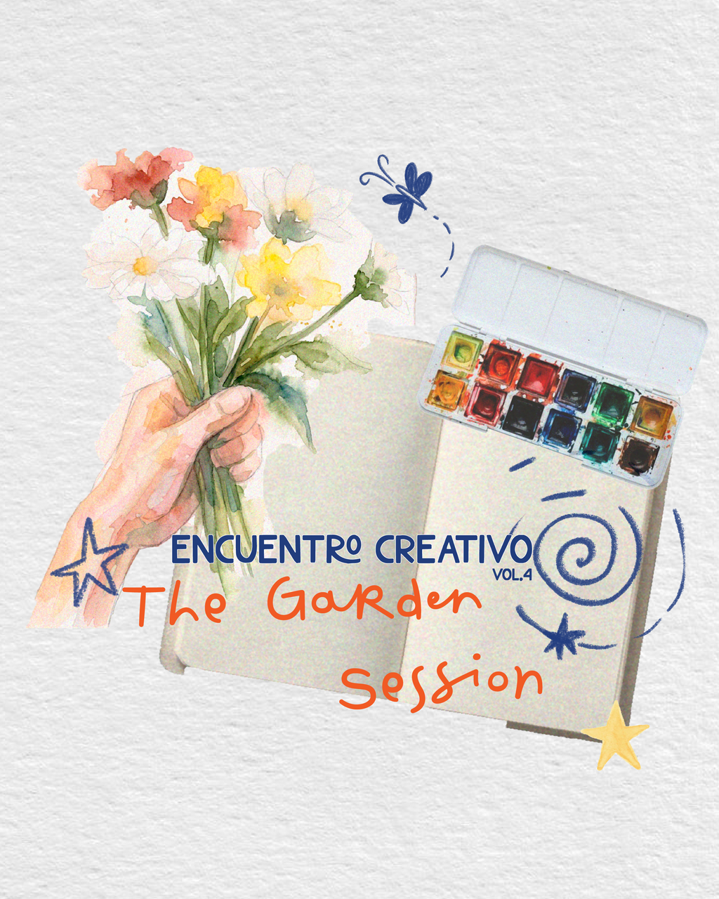 🌿 The Garden Session: Taller de Acuarela Botánica. 🌿